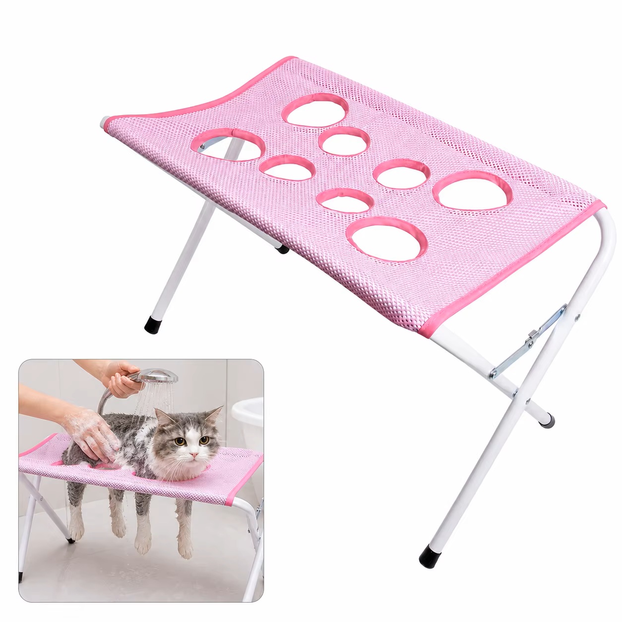 Pet Supplies Nail Trim - Support pliable pour hamac de toilettage