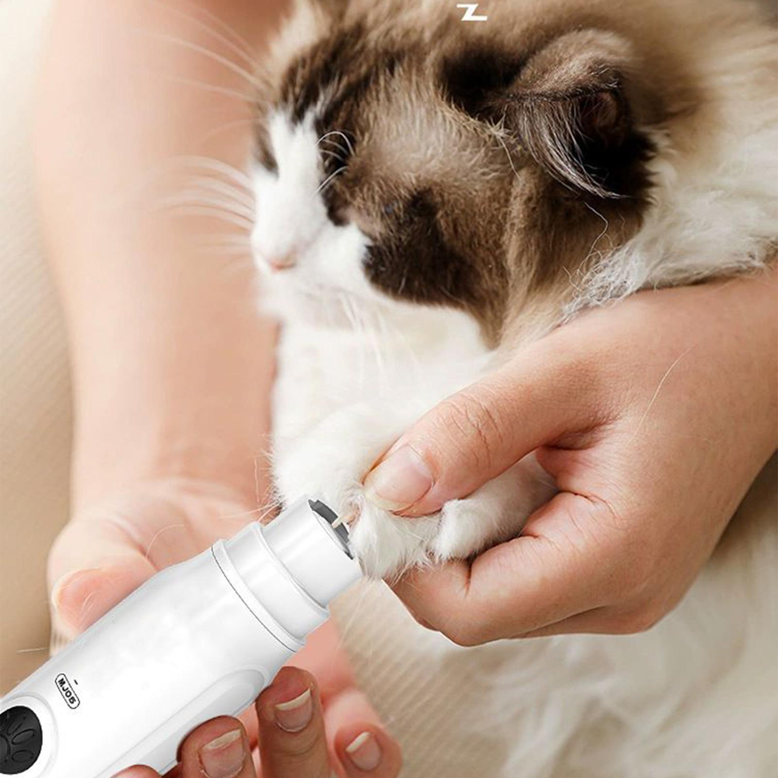 Pet Supplies Nail Trim - Broyeur à ongles électrique silencieux pour