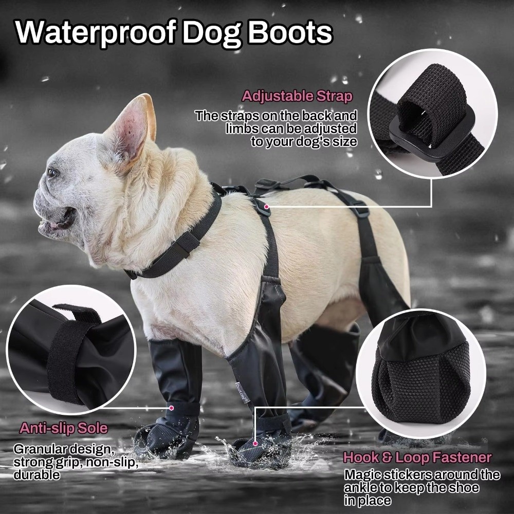 Chaussures Anti-chute imperméa - Dog Booties Paw Protector avis et prix