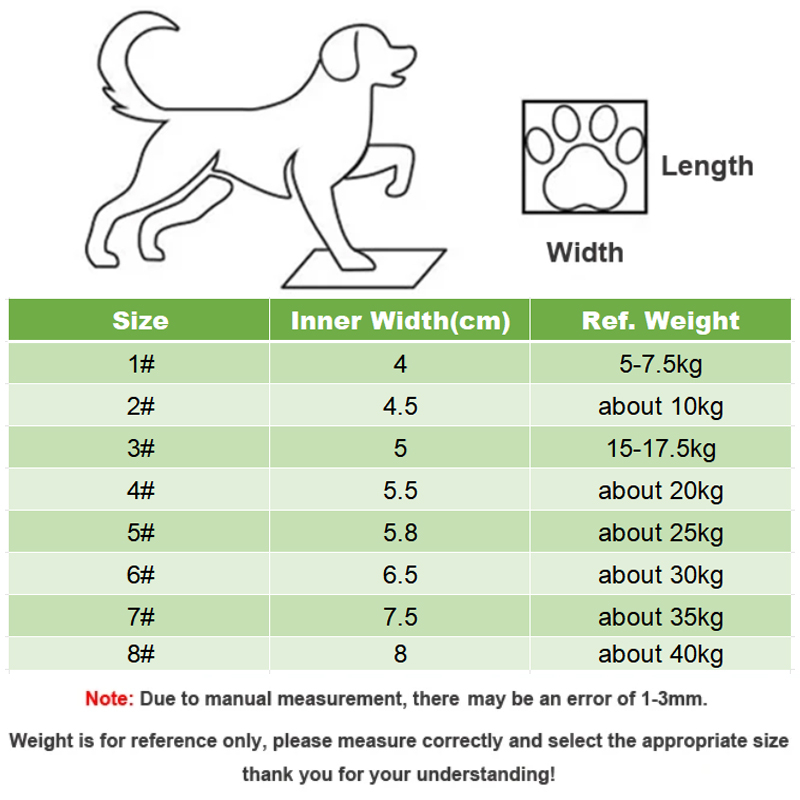 Chaussures antidérapantes pour - Dog Booties Paw Protector avis et prix
