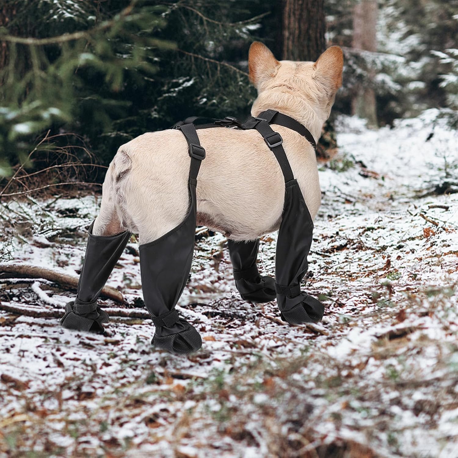 Bottes à Bretelles Imperméable - Dog Booties Paw Protector avis et prix