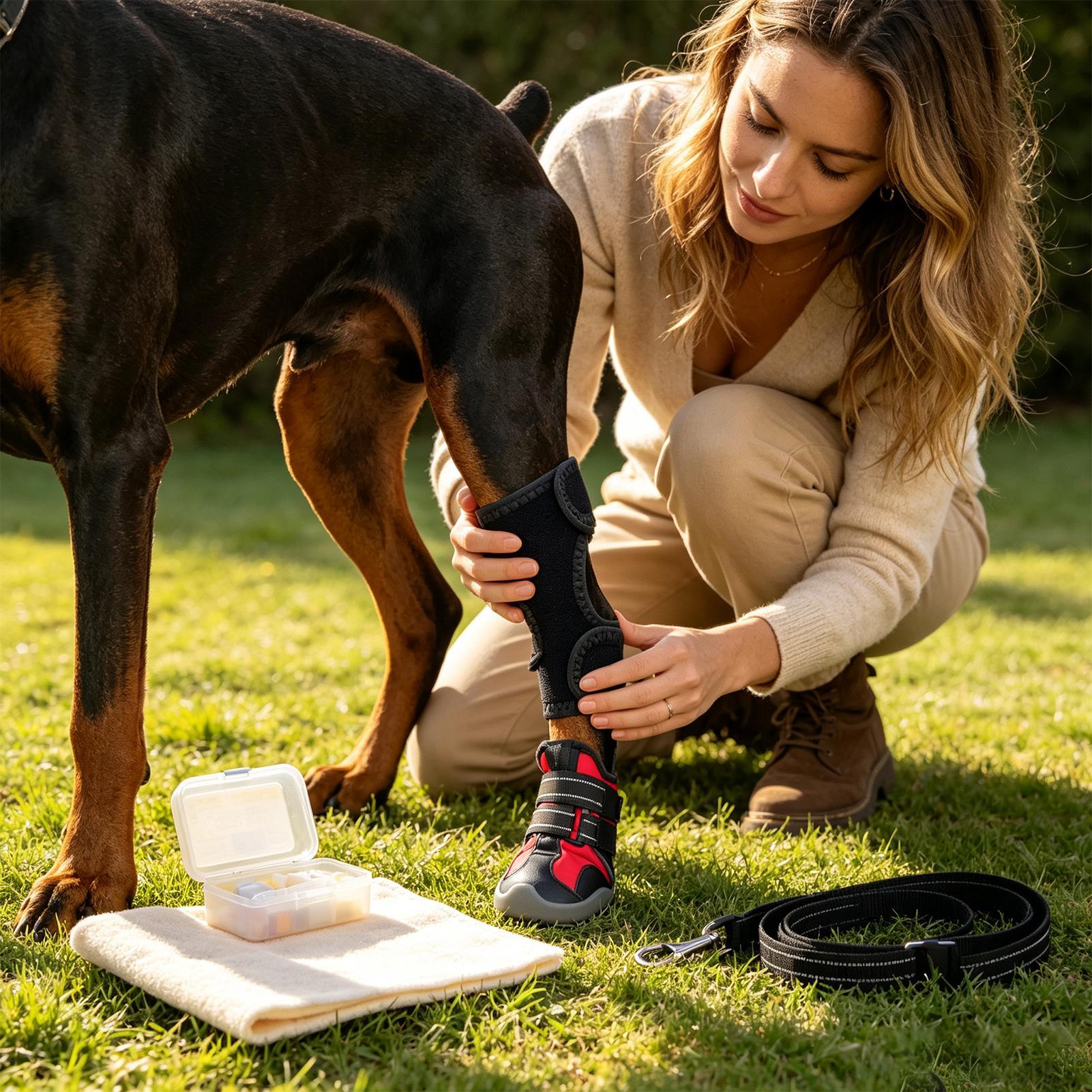 Chaussures imperméables et res - Dog Booties Paw Protector avis et prix
