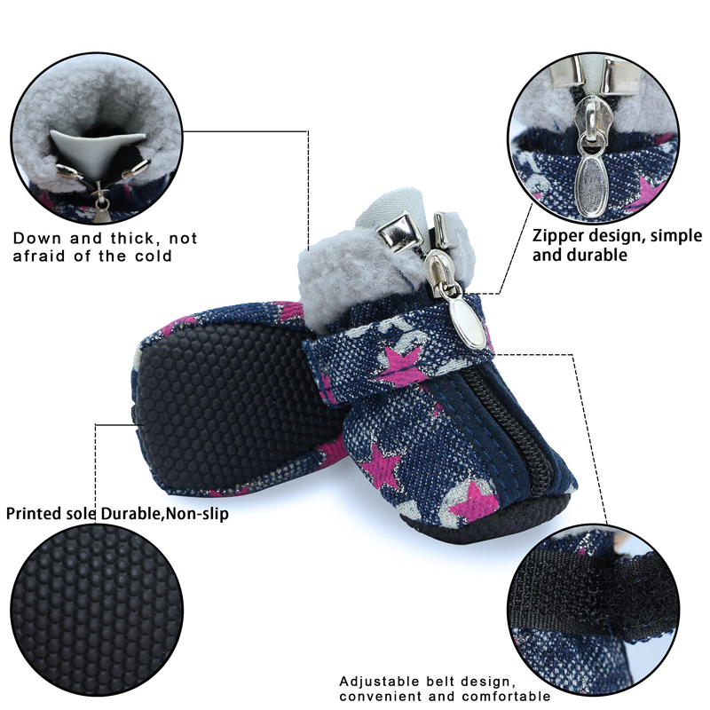 Deepaw – chaussures chaudes po - Dog Booties Paw Protector avis et prix